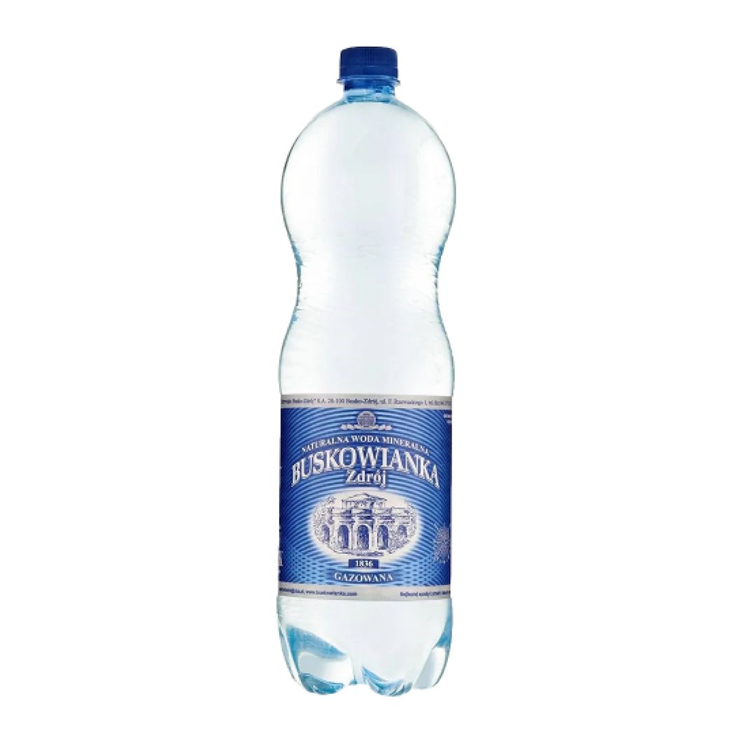 BUSKOWIANKA ZDRÓJ 1,5L PET GAZOWANA