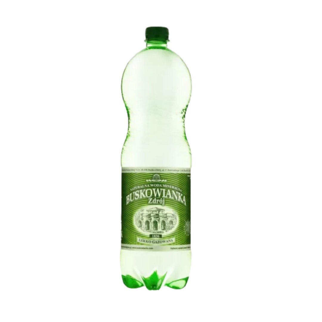 BUSKOWIANKA ZDRÓJ 1,5L PET LEKKOGAZOWANA