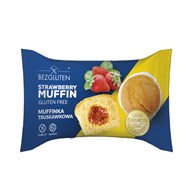 BEZGLUTEN Muffinka truskawkowa bezglutenowa 60g