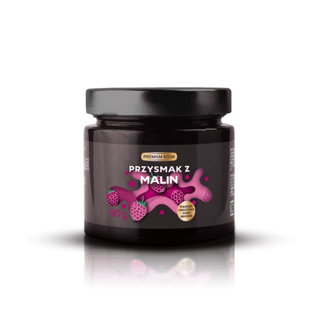 PREMIUM ROSA Przysmak z malin 190g