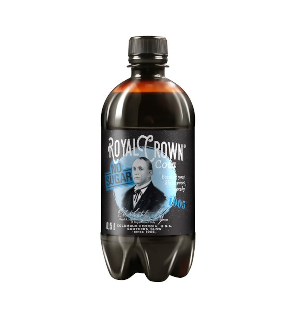 ROYAL CROWN COLA no sugar pet 500ml
