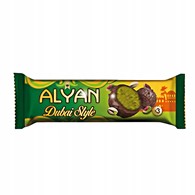 ALYAN Trufle Dubajskie w Mlecznej Czekoladzie z Nadzieniem Pistacjowym i Kunafą 39g