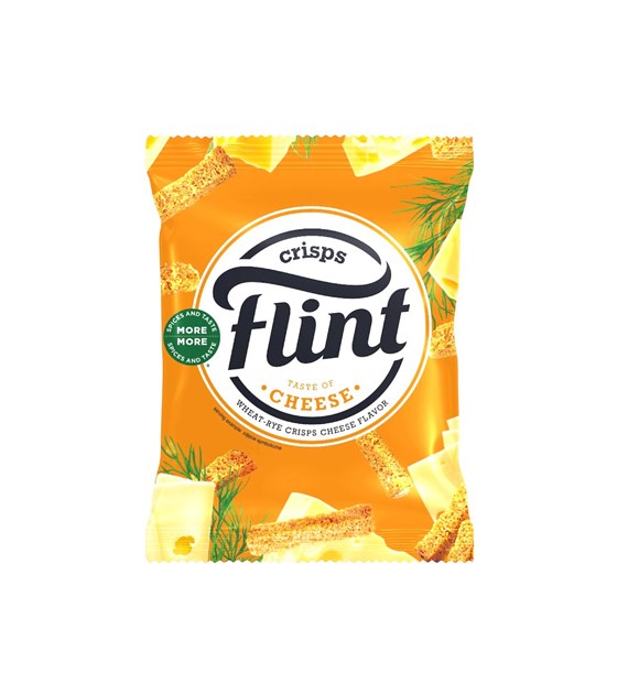 FLINT Sucharki pszenno-żytnie o smaku sera 70g