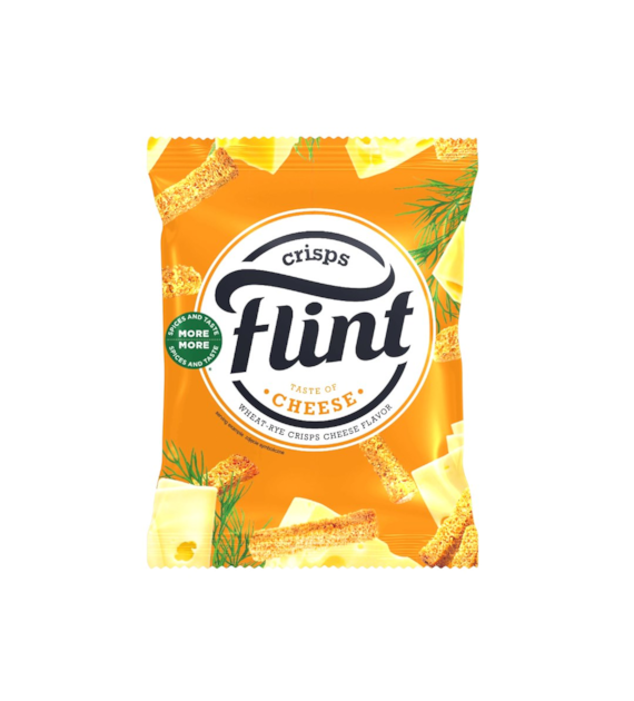 FLINT Sucharki pszenno-żytnie o smaku sera 70g