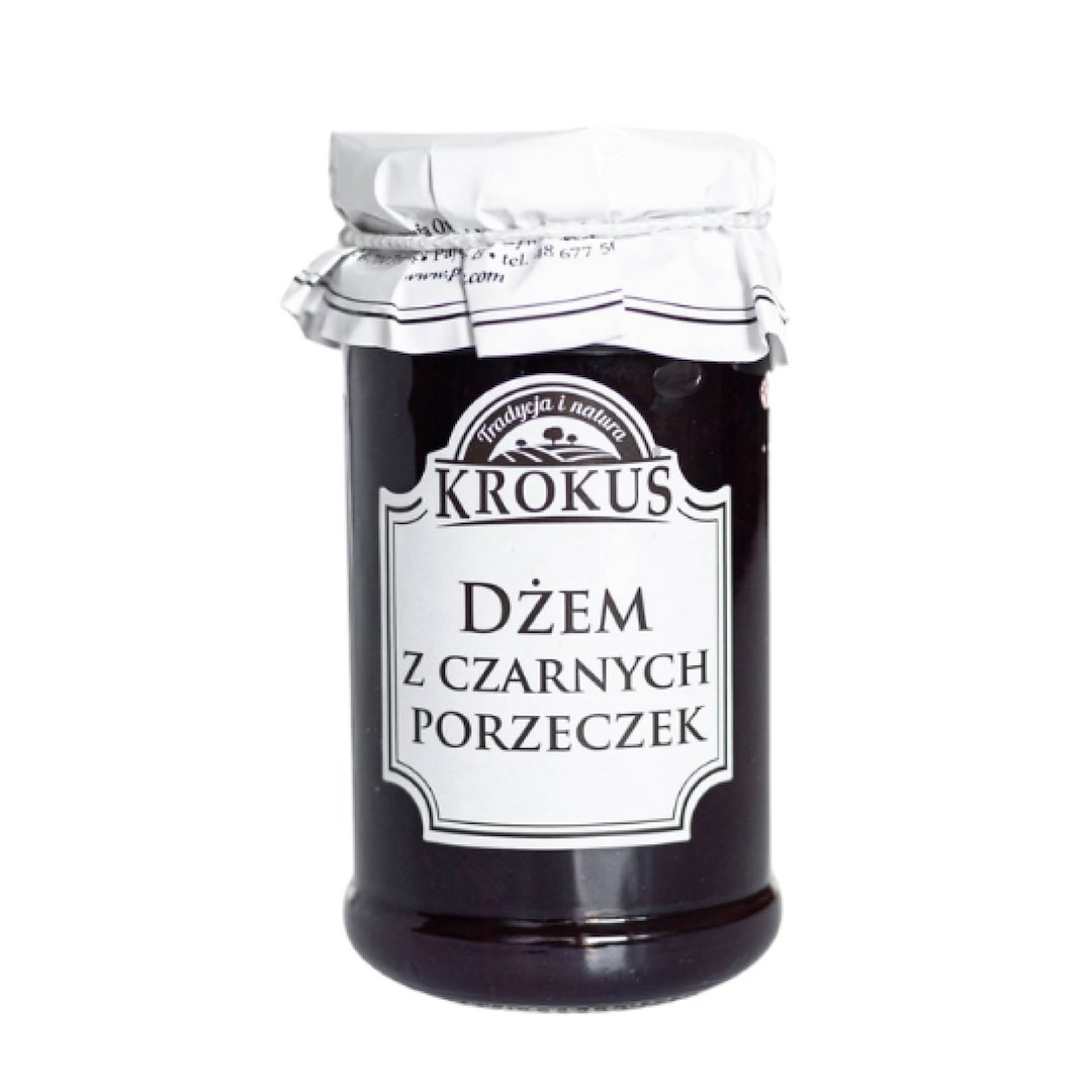 KROKUS Dżem z czarnych porzeczek 235g
