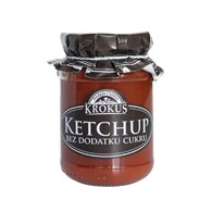 KROKUS Ketchup bez dodatku cukrów 180g