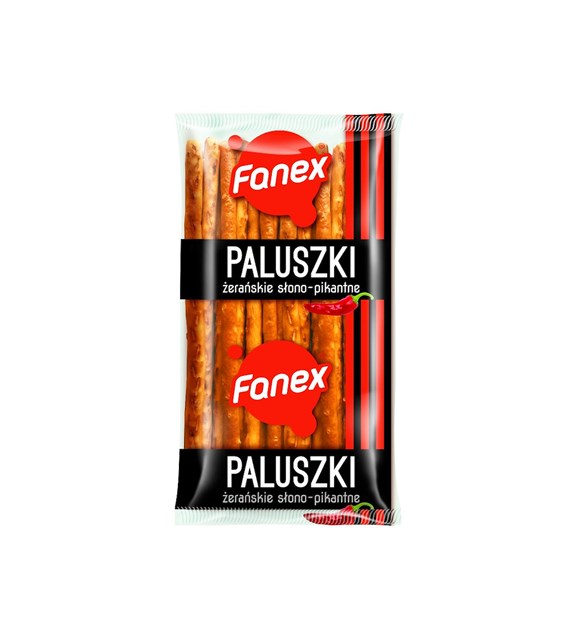FANEX Paluszki słono pikantne 100 g