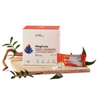 AURA MagFuse: magnez + ashwagandha, saszetki 30 szt