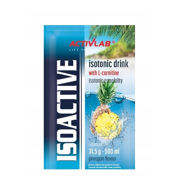 ACTIVLAB Isoactive - ananas (saszetka 31,50 g)