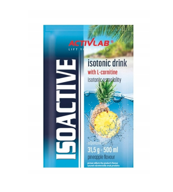 ACTIVLAB Isoactive - ananas (saszetka 31,50 g)
