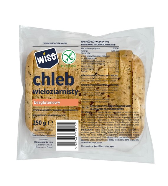 WISO Chleb wieloziarnisty 250g