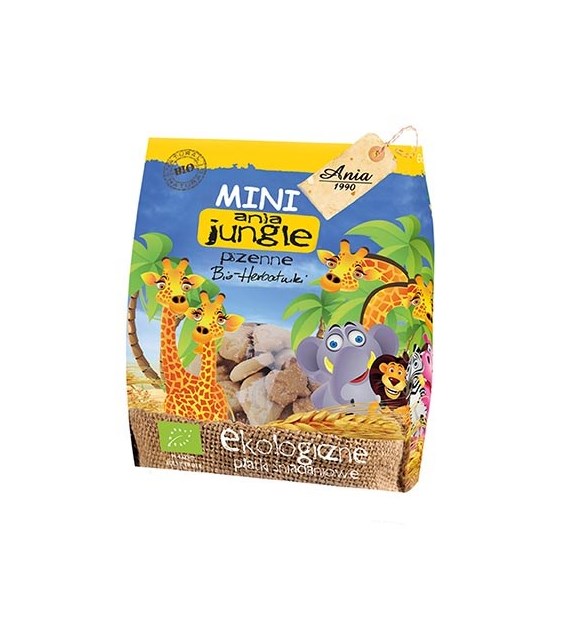 ANIA Herbatniki mini JUNGLE BIO 100g