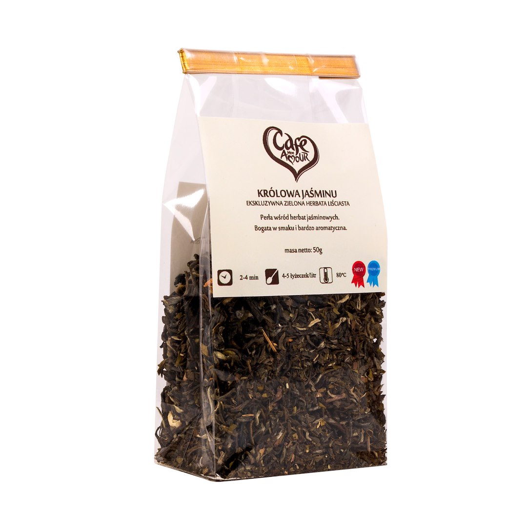 CAFE CREATOR Herbata zielona Królowa Jaśminu 50g