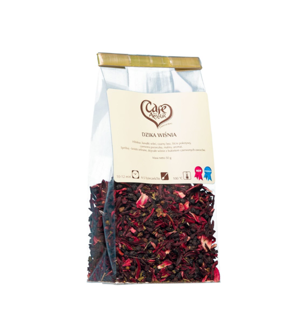 CAFE CREATOR Herbata owocowa Dzika wiśnia 50g