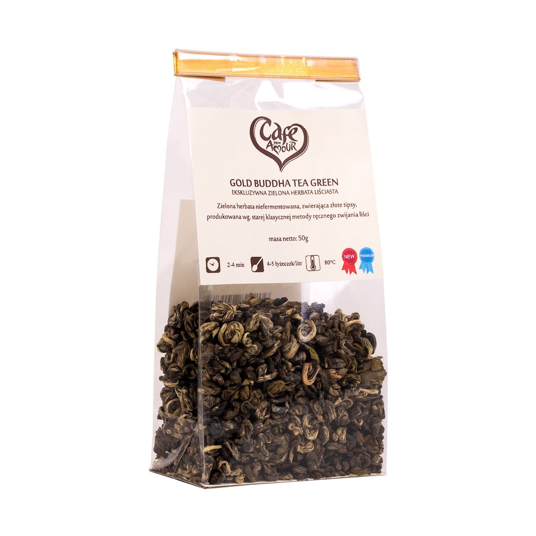 CAFE CREATOR Herbata zielona Gold Buddha Green 50g