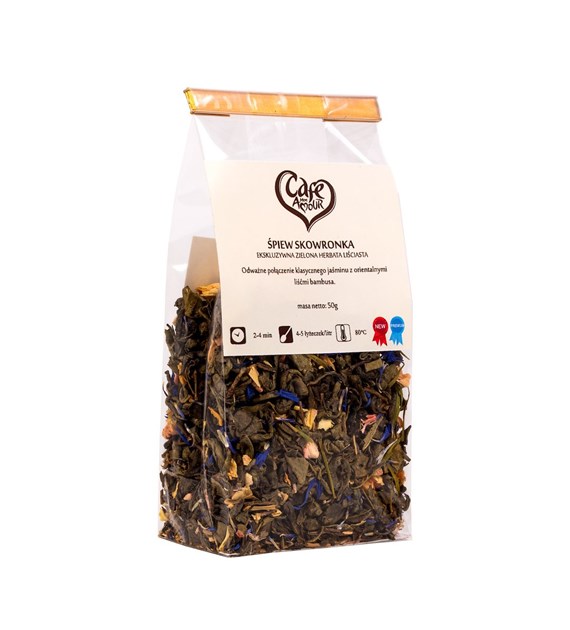 CAFE CREATOR Herbata zielona Śpiew Skowronka 50g