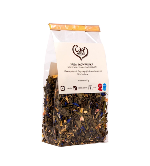 CAFE CREATOR Herbata zielona Śpiew Skowronka 50g