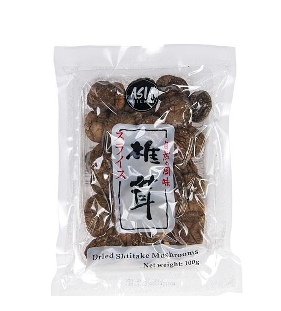 ASIA KITCHEN Grzyby suszone Shiitake 100g
