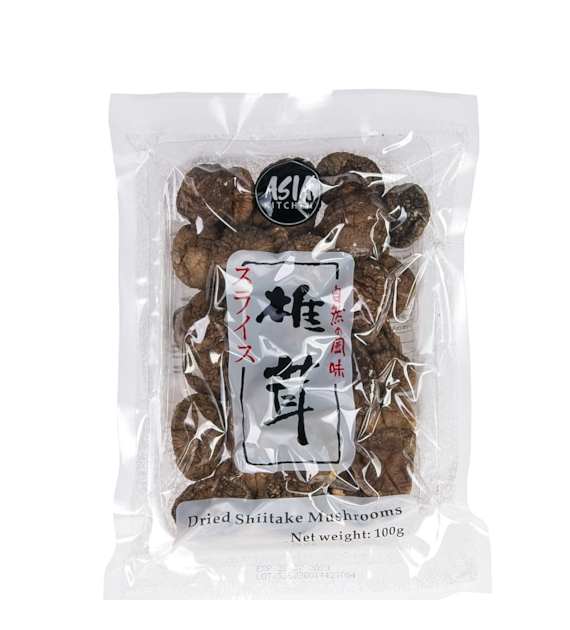 ASIA KITCHEN Grzyby suszone Shiitake 100g