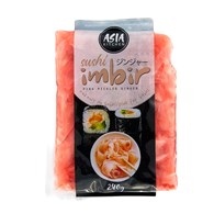 ASIA KITCHEN Imbir marynowany różowy 240g