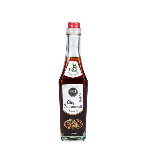 ASIA KITCHEN Olej sezamowy 270ml (100%)