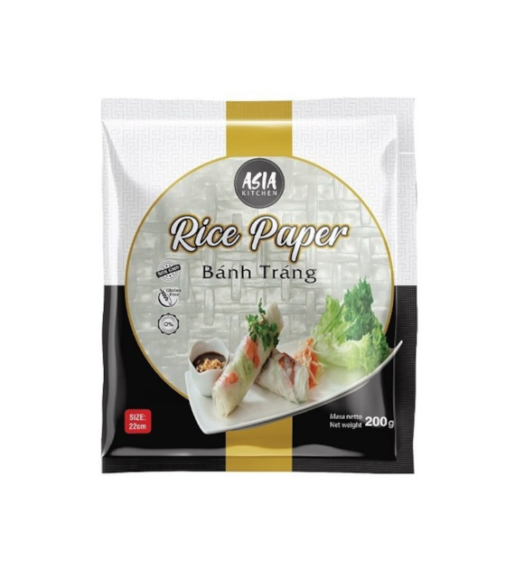 ASIA KITCHEN Papier ryżowy (22cm) 200g