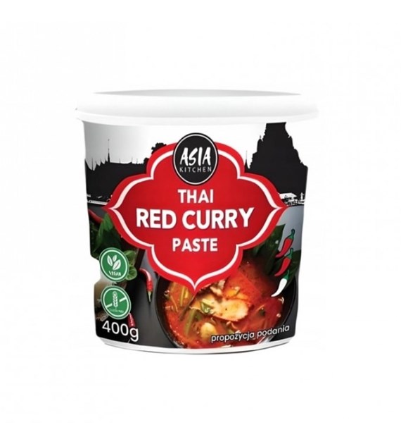 ASIA KITCHEN Pasta Curry czerwona 400g