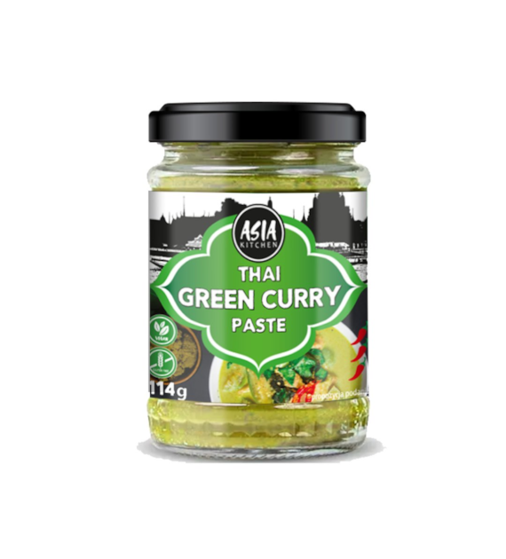 ASIA KITCHEN Pasta Curry zielona 114g