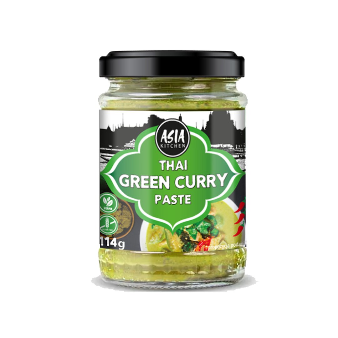 ASIA KITCHEN Pasta Curry zielona 114g