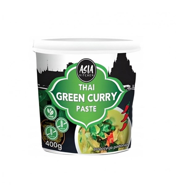 ASIA KITCHEN Pasta Curry zielona 400g