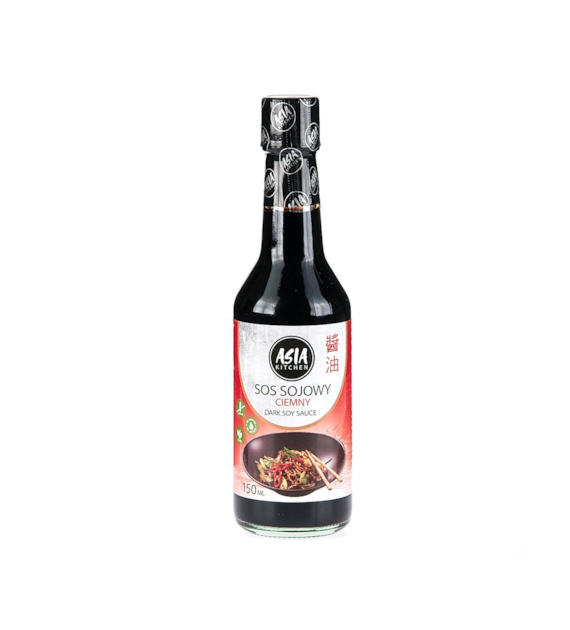 ASIA KITCHEN Sos sojowy ciemny 150ml bezglutenowy