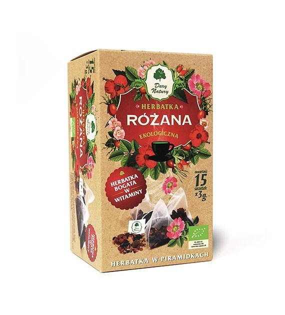 DARY NATURY H. Różana 15x3g piramidki EKO