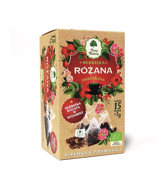 DARY NATURY H. Różana 15x3g piramidki EKO
