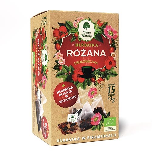 DARY NATURY H. Różana 15x3g piramidki EKO