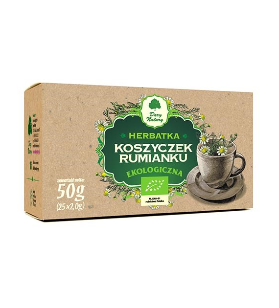 DARY NATURY Rumianek koszyczek 25x2g EKO