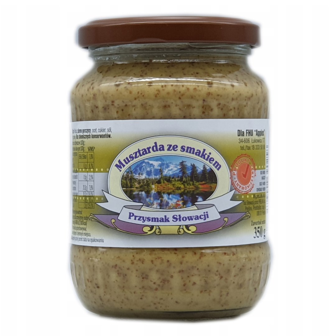 Przysmak Słowacji Musztarda 200g