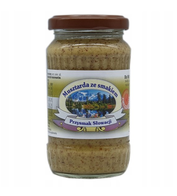 Przysmak Słowacji Musztarda 350g