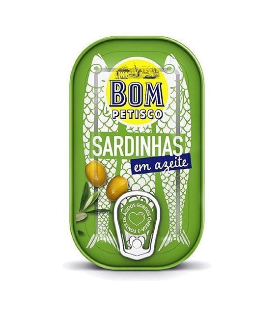 BOM PETISCO Sardynki w oliwie z oliwek 120g