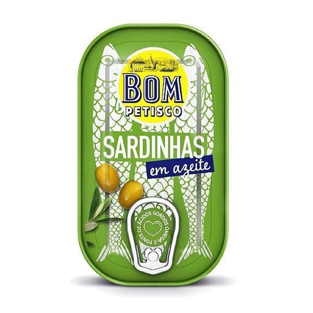BOM PETISCO Sardynki w oliwie z oliwek 120g