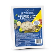 BEZGLUTEN Bochenek jasny z czarnuszką bezglutenowy 220g