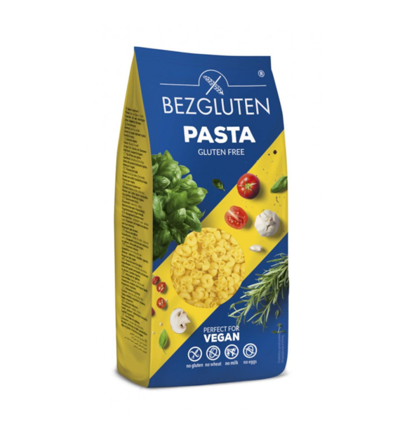 BEZGLUTEN Makaron Pipette (kolanka) bezglutenowe 250g