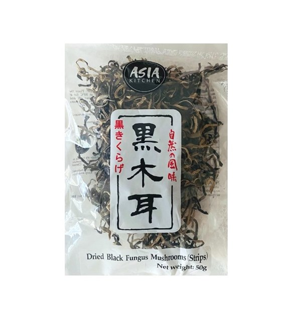 ASIA KITCHEN Grzyby suszone Mun cięte 50g