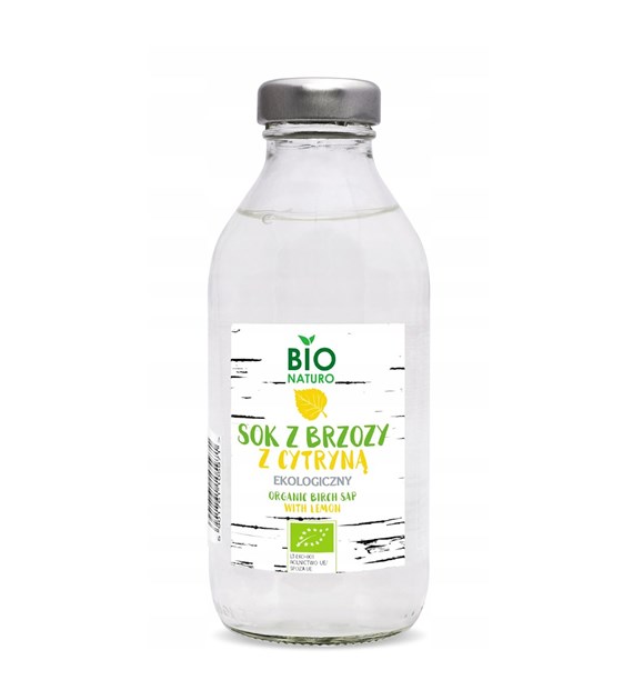 BIONATURO Sok z brzozy z cytryną BIO 330 ml