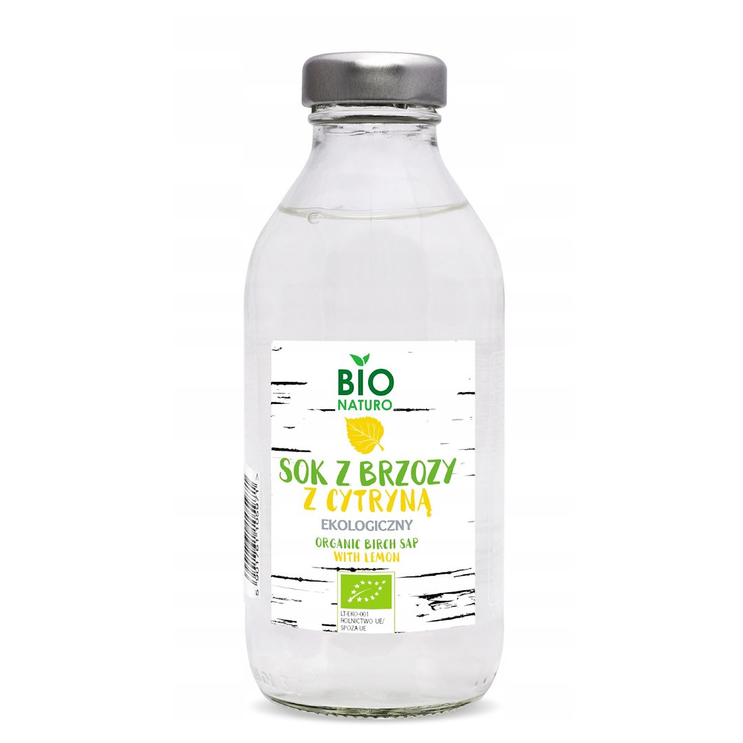 BIONATURO Sok z brzozy z cytryną BIO 330 ml