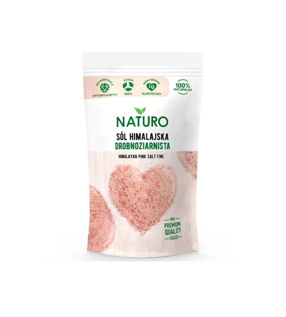 NATURO Sól himalajska drobnoziarnista  500g