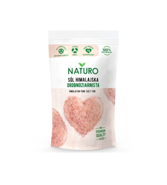 NATURO Sól himalajska drobnoziarnista  500g