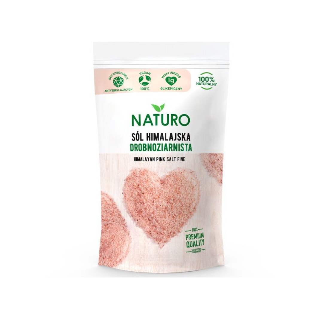 NATURO Sól himalajska drobnoziarnista  500g