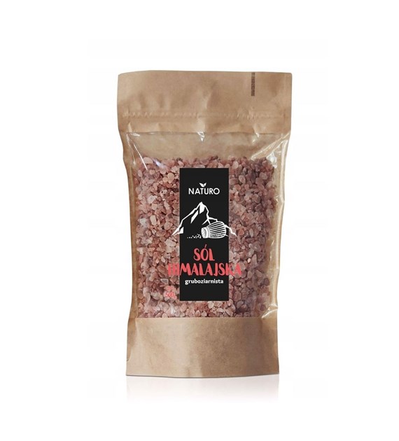NATURO Sól himalajska gruboziarnista 500g