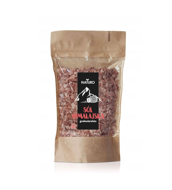 NATURO Sól himalajska gruboziarnista 500g