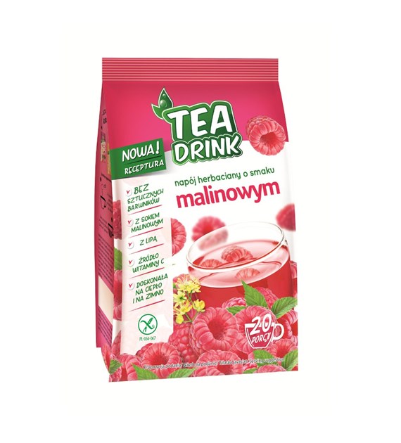 CELIKO TEA DRINK Napój herbaciany malinowy 300g